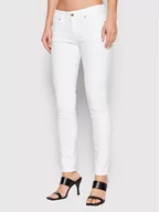 Spodnie damskie - Pepe Jeans Spodnie materiałowe Soho PL211539U91 Biały Skinny Fit - miniaturka - grafika 1