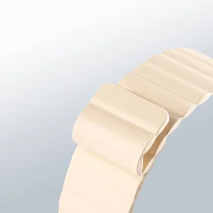 Dux Ducis Magnetic Strap pasek do Watch 7 / 6 / 5 / 4 / 3 / 2 / SE (41 / 40 / 38mm) magnetyczna opaska beżowy (Chain Version) - Etui i futerały do telefonów - miniaturka - grafika 7