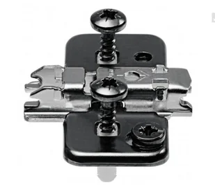 Blum 174H7100E prowadnik krzyżakowy, mimośród, Expando 8,5mm Onyx/Czarny - Zawiasy, okucia i inne akcesoria - miniaturka - grafika 1