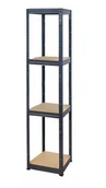 Szafy i regały magazynowe - Regał Helios magazynowy metalowy HGG_180X040X40_4_0WZ ilość półek 4 nośność 175 kg / Wamar-Sosenka - miniaturka - grafika 1