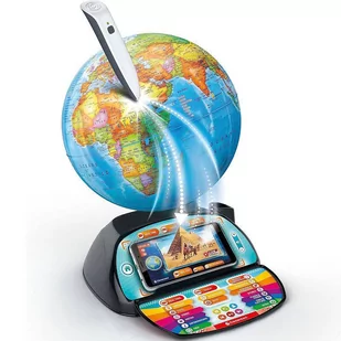 Clementoni Interaktywny globus edukacyjny Exploreglobe 50848 - Mały naukowiec - miniaturka - grafika 2