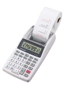 Sharp EL-1611V kalkulator Komputer stacjonarny Kalkulator finansowy Szary, Biały - Kalkulatory - miniaturka - grafika 1