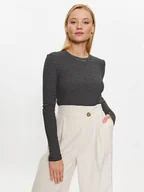 Bluzki damskie - Noisy May Bluzka Posy 27026866 Czarny Slim Fit - miniaturka - grafika 1