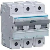 Bezpieczniki elektryczne - Hager Wyłącznik nadprądowy HMF 3P C100 10kA HMF390 - miniaturka - grafika 1