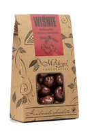 Bombonierki i czekoladki - Wiśnie liofilizowane w mlecznej czekoladzie M.Pelczar Chocolatier 100g - miniaturka - grafika 1