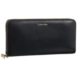 Portfel CK Puller Large Zip Around Black LV04F1093G UB1 (CK692-a) Calvin Klein - Portfele - miniaturka - grafika 1