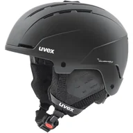 Kaski narciarskie - UVEX STANCE kask narciarski hardshell z regulacją czarny - miniaturka - grafika 1