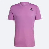 Koszulki sportowe męskie - Koszulka męska adidas  New York Tee Purple XL - miniaturka - grafika 1