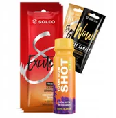 Balsamy i kremy do opalania - Soleo Excited 3x15ml Bronzer Rozgrzewający Z Efektem Tingle + Gratisy - miniaturka - grafika 1