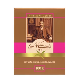 Czarna herbata liściasta Sir Williams Tea Ceylon Gold 100g - Herbata - miniaturka - grafika 2