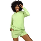 Dresy damskie - dres damski komplet koko jasny zielony Dkaren-XL - miniaturka - grafika 1