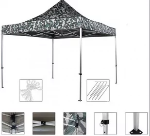 INSTENT PRO Namiot ogrodowy 3 x 3 m, urban - Pawilony ogrodowe - miniaturka - grafika 1
