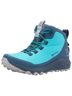 Buty trekkingowe damskie - Haglöfs Buty turystyczne "L.I.M FH GTX Low" w kolorze niebieskim - miniaturka - grafika 1