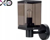 Lampy ogrodowe - LVT XD-QA131B lampa ścienna ogrodowa IP44 1x40W E27 czarny/dymiony - miniaturka - grafika 1