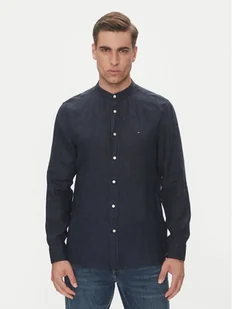 Tommy Hilfiger Koszula MW0MW39271 Granatowy Regular Fit - Koszule męskie - miniaturka - grafika 1