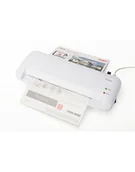Laminatory - ednet Laminator A4, prędkość: 400mm/min., grubość: 80-125 mikronów, biały - miniaturka - grafika 1