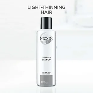Nioxin 3D CARE SYSTEM 1 Cleanser Szampon oczyszczający 300ml 0000063542 - Szampony do włosów - miniaturka - grafika 4