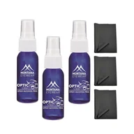 Płyny do soczewek kontaktowych - ZESTAW 6 PRODUKTÓW - 3x 120ml Płyn do pielęgnacji i czyszczenia + 3x Ściereczka Premium z mikrofibry - miniaturka - grafika 1