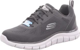 Skechers męskie trampki TRACK BROADER czarno-białe, kolor:czarny, rozmiar EU:41½ - Trampki męskie - miniaturka - grafika 1
