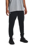 Spodnie sportowe męskie - Under Armour Spodnie dresowe "Rival Fleece" w kolorze czarnym - miniaturka - grafika 1
