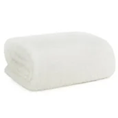 Koce - Koc EUROFIRANY D91 Lori 150 x 200 cm Biały - miniaturka - grafika 1