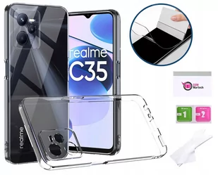 Etui 2Mm Do Realme C35 Obudowa + Folia Hydrożelowa - Akcesoria do smartwatchy - miniaturka - grafika 1