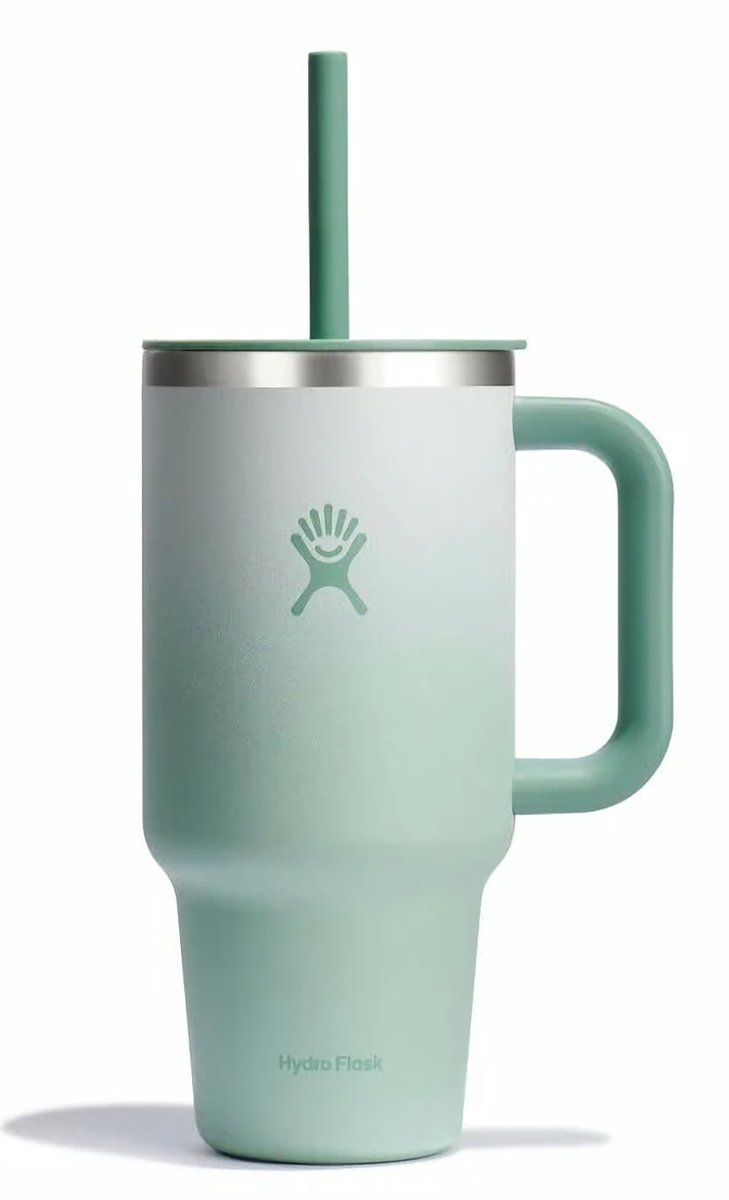 Kubek termiczny ze słomką Hydro Flask All Around™ Travel Tumbler 946 ml - matcha ombre