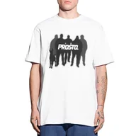 Koszulki męskie - Koszulka Prosto Homies KL242MTEE1151 - biała - miniaturka - grafika 1