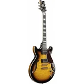 Gitary elektryczne - Ibanez AM93QM-AYS Ibanez ArtCore Antique Yellow Sunburst gitara elektryczna - miniaturka - grafika 1