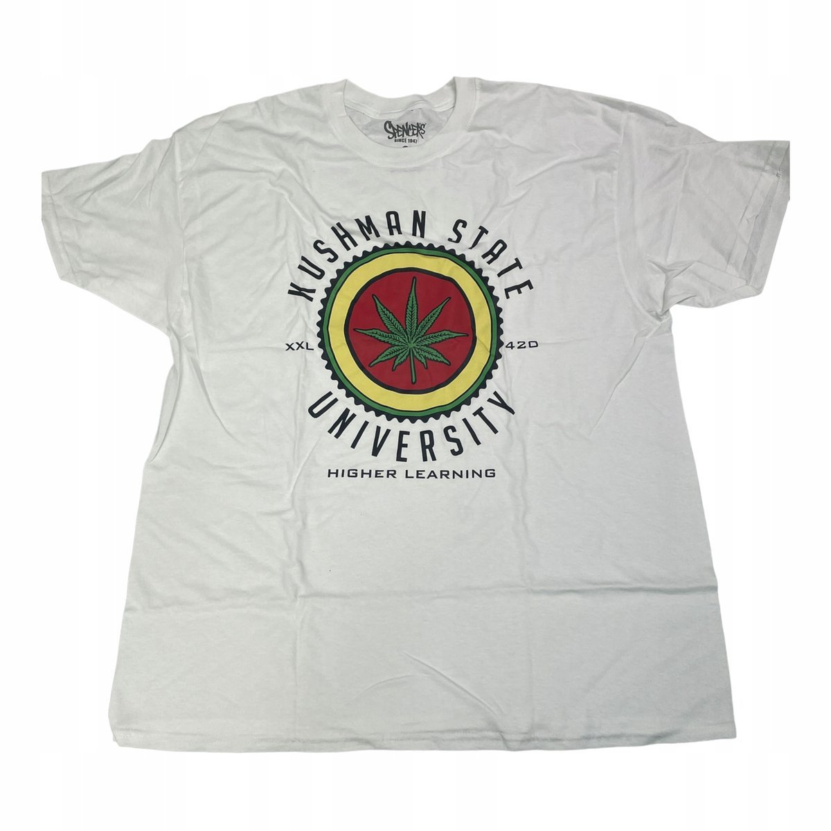 Koszulka t-shirt męski SPENCER'S napisy nadruk S