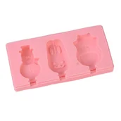 Akcesoria do lodu - Foremka do lodów z trzema przegródkami Bajka - miniaturka - grafika 1