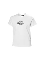 Koszulki i topy damskie - Koszulka HELLY HANSEN W Core Graphic T-Shirt biały M - miniaturka - grafika 1
