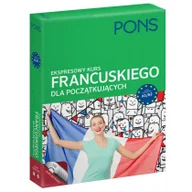 Książki do nauki języka francuskiego - Pons praca zbiorowa Ekspresowy kurs francuskiego dla początkujących (+ 4 CD) - miniaturka - grafika 1