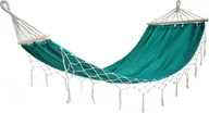 Hamaki - kontrast Hamak klasyczny Milos 200x100 cm morski wz5 - miniaturka - grafika 1