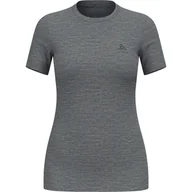 Koszulki i topy damskie - Koszulka damska ODLO Merino 160 BL TOP krótki rękaw 100% wełna merino - miniaturka - grafika 1