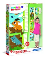 Puzzle - Clementoni Puzzle 30 elementów Measure Me - Słodkie zwierzątka - miniaturka - grafika 1