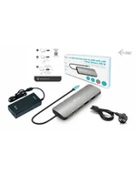 Zasilacze do laptopów - i-tec Stacja dokująca USB-C Nano 2xHDMI + Charger 112W - miniaturka - grafika 1