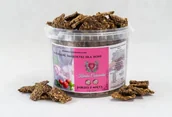 Akcesoria jeździeckie - Końska Cukierenka - Jms Horse Treats Naturalne ciasteczka 2L - Końska Cukierenka - jabłko z miętą - miniaturka - grafika 1