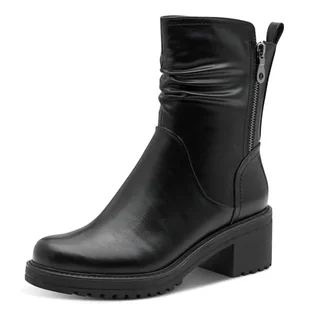 Marco Tozzi Damskie 2-26430-45 modne kozaki, czarne, 40 EU, czarny, 40 EU - Kozaki damskie - miniaturka - grafika 1