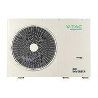 Pompy ciepła - V-TAC Pompa ciepła Monoblok 8kW, 1F, R32, grzałka 3kW (VT-M8KW-P1H3-W) - miniaturka - grafika 1