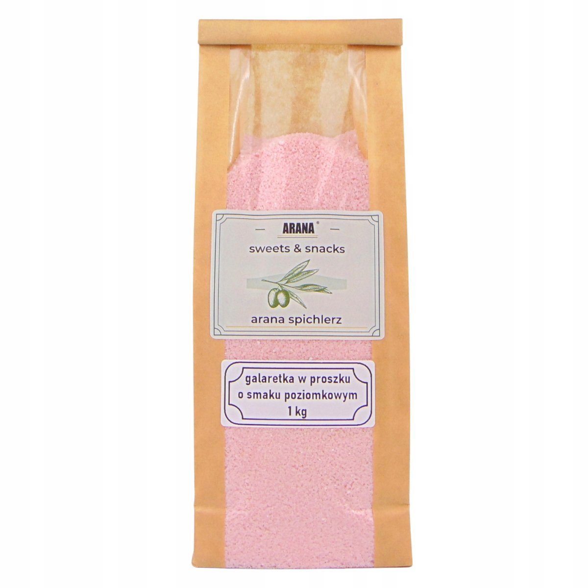 GALARETKA POZIOMKOWA 1 kg w proszku wysoka jakość