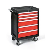 Wózki magazynowe - Szafka narzędziowa na kółkach, 6 szuflad, 965 x 664 x 464 mm - miniaturka - grafika 1