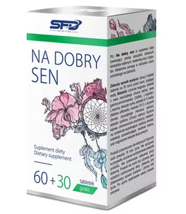 ALLNUTRITION SFD Na Dobry Sen  90 tab - Suplementy naturalne - miniaturka - grafika 1