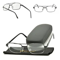 Okulary korekcyjne, oprawki, szkła - Męskie okulary minusy -2.00 dioptrie korekcyjne dla krótkowidzów ST324 - miniaturka - grafika 1