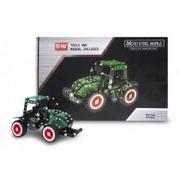 Zabawki konstrukcyjne - Artyk Traktor metal do skręcania 477 el - miniaturka - grafika 1