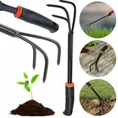 Grabie i motyki - PAZURKI OGRODNICZE 40 cm VERGIONIC OGRODOWE METALOWE MASYWNE - miniaturka - grafika 1