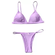 Stroje kąpielowe - Bikini Brazylijskie Dwuczęściowy Strój Kąpielowy STRINGI - L - miniaturka - grafika 1