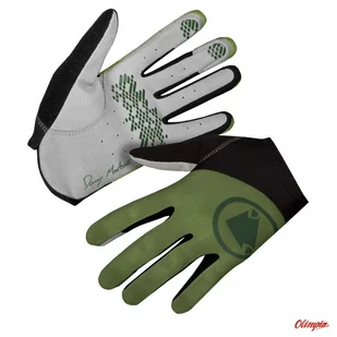 Rękawiczki Endura Hummvee Lite Icon Green Olive 2021 - Rękawiczki rowerowe - miniaturka - grafika 1