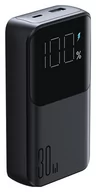 Powerbanki - Joyroom JR-PBC06 z wbudowanymi kablami USB-C / Lightning 30W 10000mAh Czarny - miniaturka - grafika 1