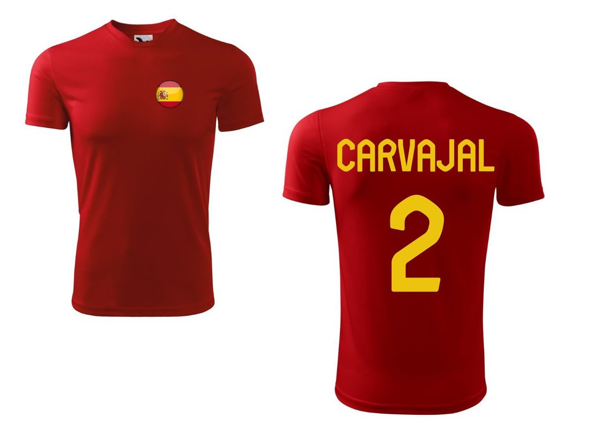Treningowa Koszulka HISZPANIA CARVAJAL 2